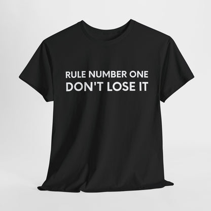 Rule Number One Don't Lose It - Swiss Version