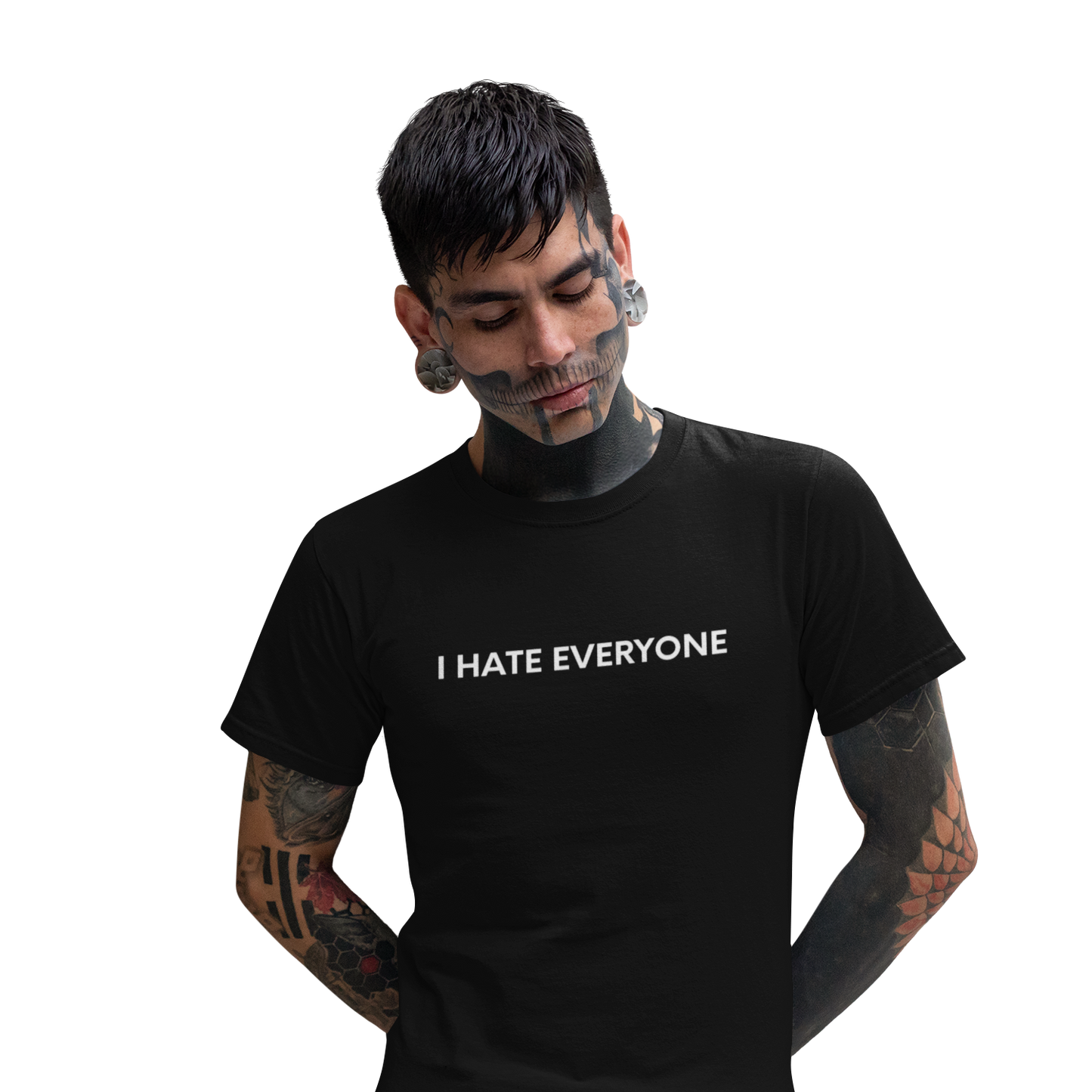 I Hate Everyone - Black Tee - International